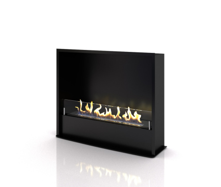 Биокамин в мраморном портале Firezo Felicità